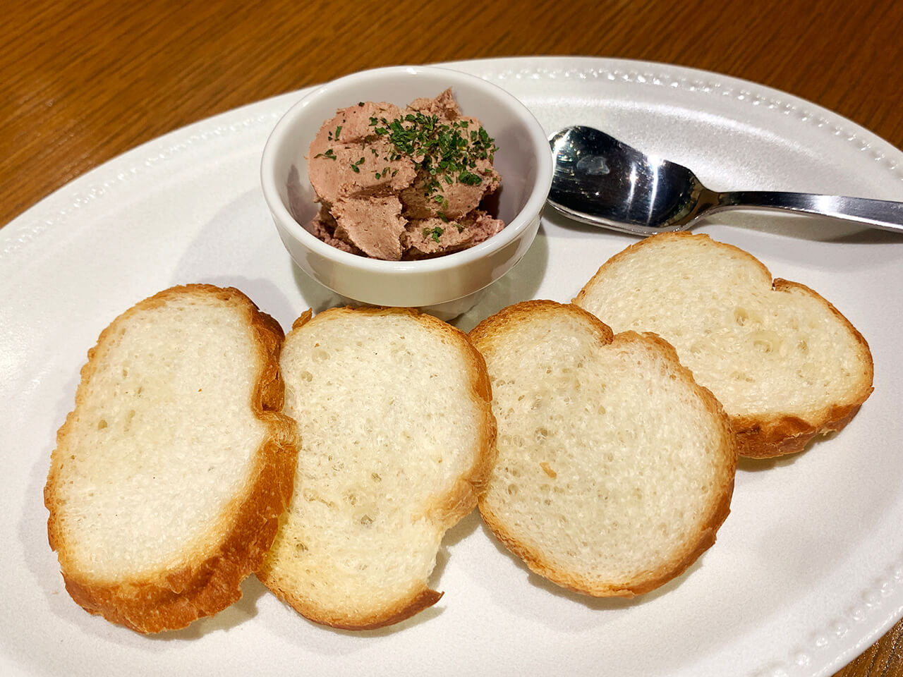 Liver Pâté (4 pieces of bread)