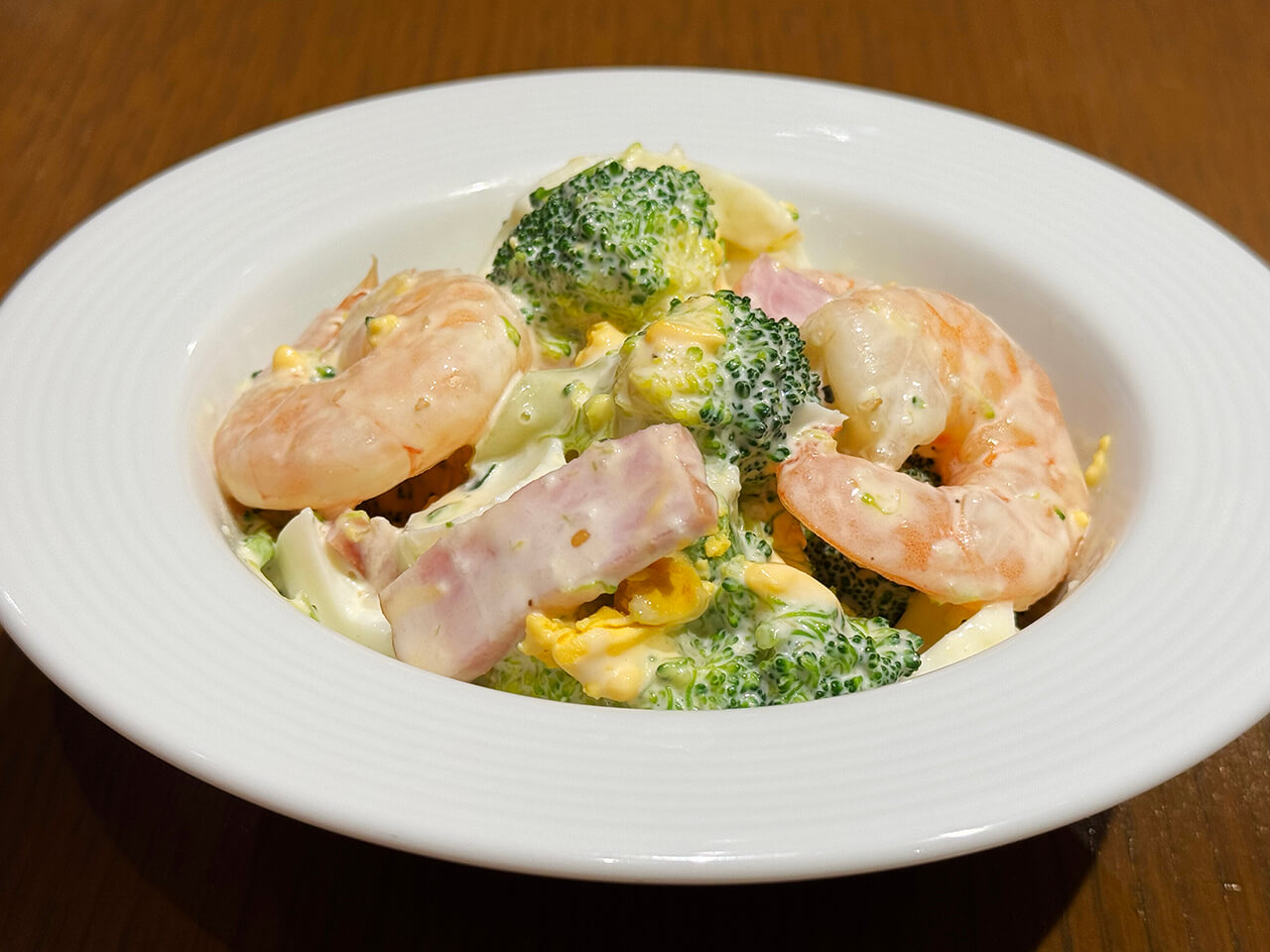 Shrimp and Broccoli Salad